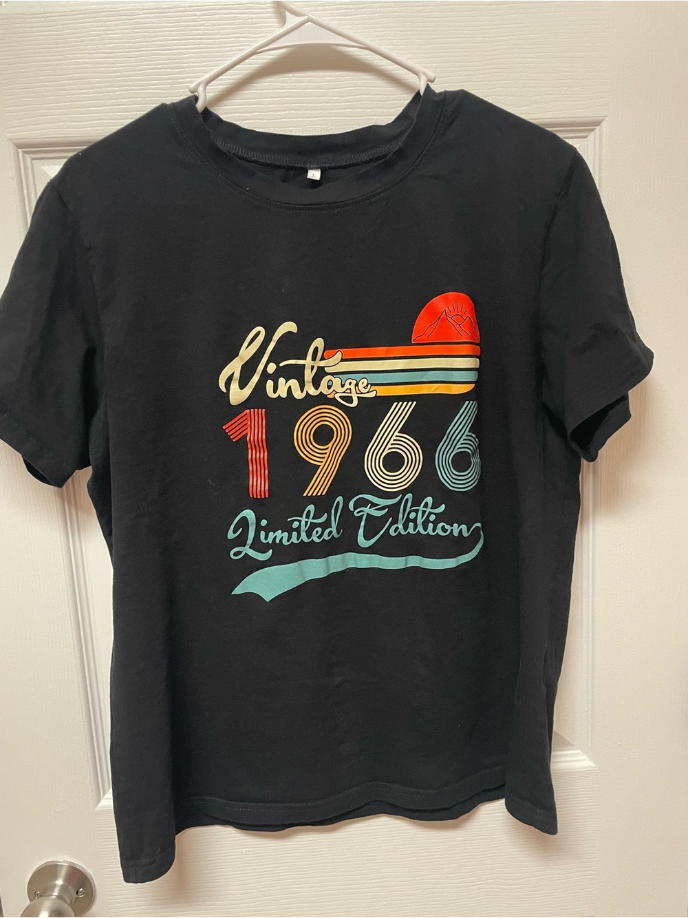 Vintage 1966 Limited Edition Graphic Tee - Black